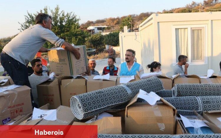 Manisa Saruhanlı'da yangının yaraları sarılıyor - Haberois Manisa Saruhanlı'da yangının yaraları sarılıyor