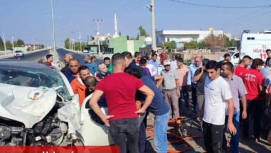 Mardin'de bitirilmeyen çevre yolunda feci kaza!