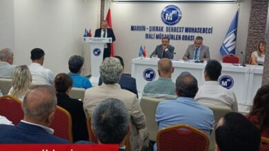 Mardin’de mali müşavirlerin sorunları masaya yatırıldı