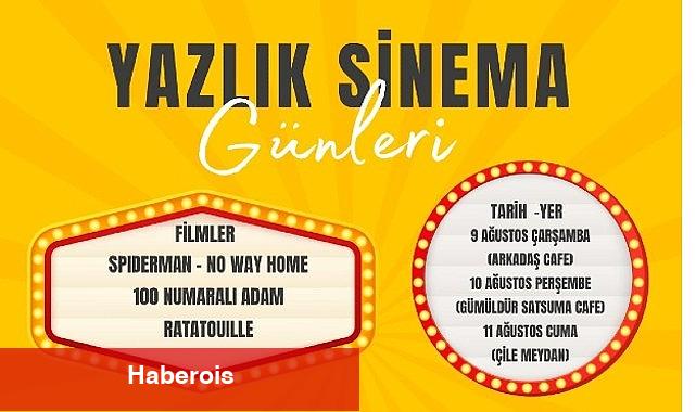 Menderes'te Sinema Zamanı - Haberois Menderes'te Sinema Zamanı