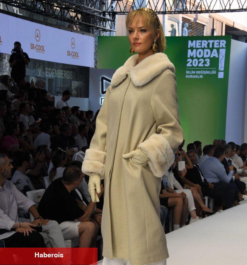 Merter Moda haftasında ünlüler rüzgarı! Ünlü top modeller bu defilede buluştu
