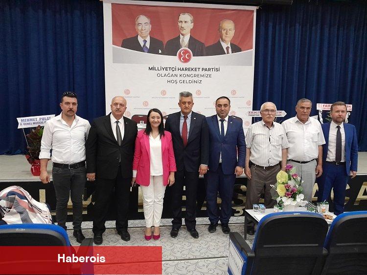 MHP Pazaryeri’nde bayrak değişimi