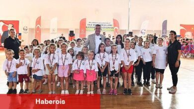 Mustafakemalpaşa'lı gençler madalyalarını aldı