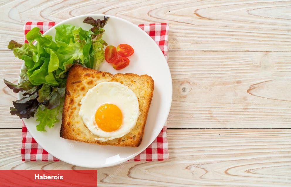Nar üzere kızarmış yumurtalı ekmek nasıl yapılır? Tavada kızarmış yumurtalı ekmek tanımı...