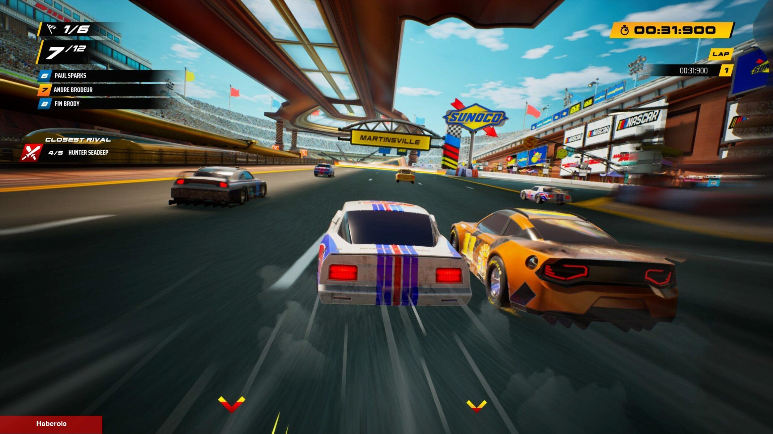 NASCAR Arcade Rush, 15 Eylül'de Geliyor: Birinci Fragman Yayınlandı