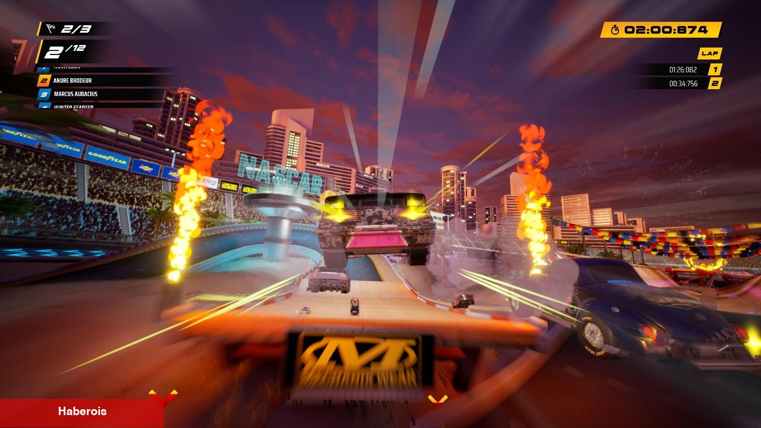 NASCAR Arcade Rush, 15 Eylül'de Geliyor: Birinci Fragman Yayınlandı