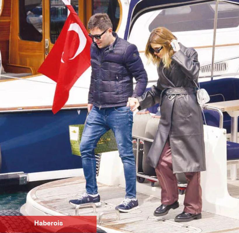 Nazlı Sabancı ile Hacı Sabancı'nın keyifli günü: Bebeklerine kavuştular