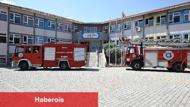 Okul yangını korkuttu