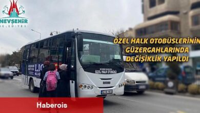 Özel Halk Otobüsü güzergahlarında geçici değişiklik