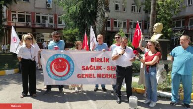 Sağlıkta İş Bırakma Eylemi Başladı