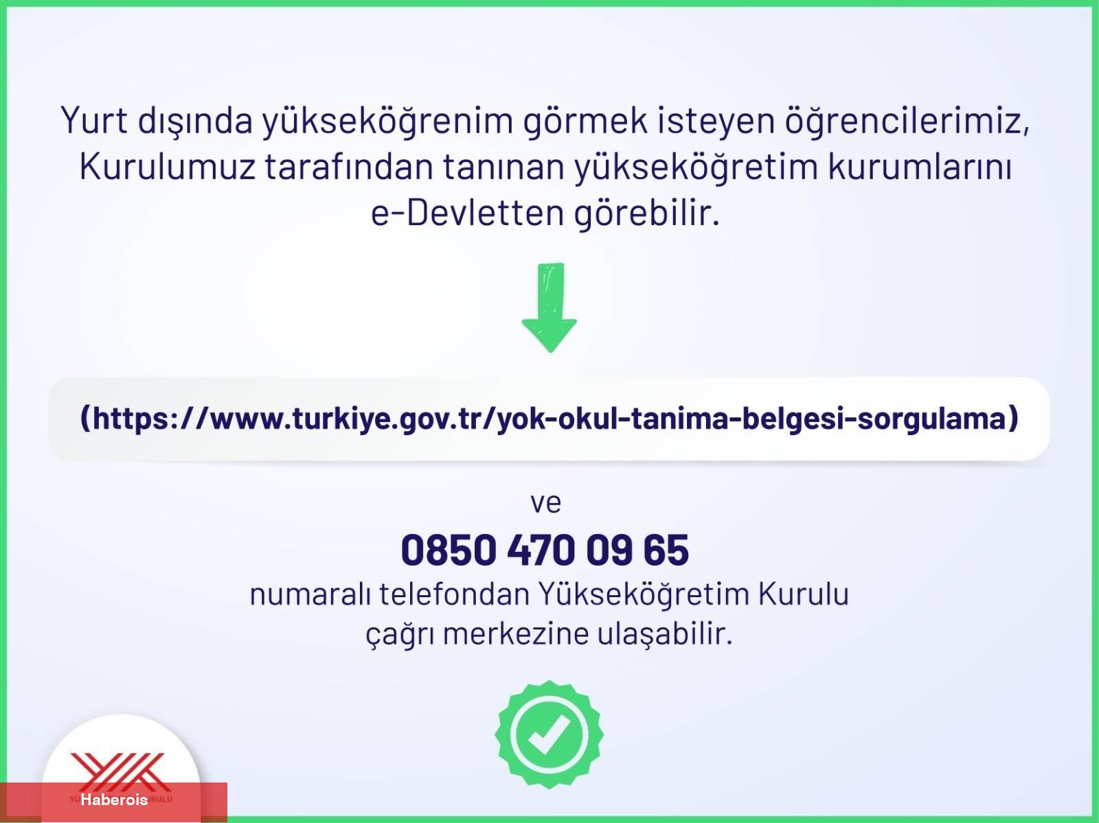 Sahte Üniversite Uyarısı ! - Haberois Sahte Üniversite Uyarısı !