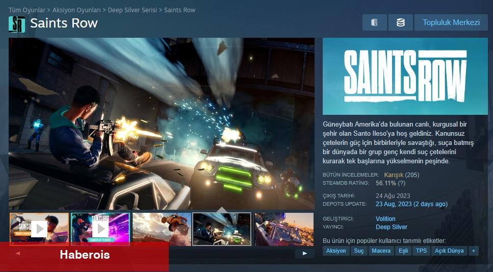 Saints Row Yüzde 67 İndirimle Steam'e Geldi - Haberois Saints Row Yüzde 67 İndirimle Steam'e Geldi