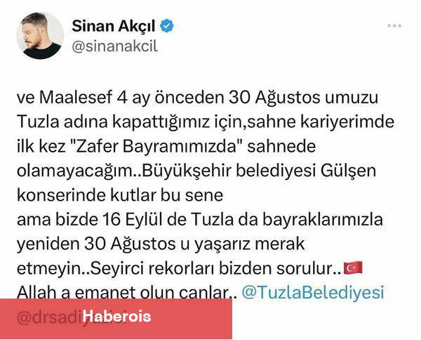 Sinan Akçıl'dan en hoş bayram jesti!