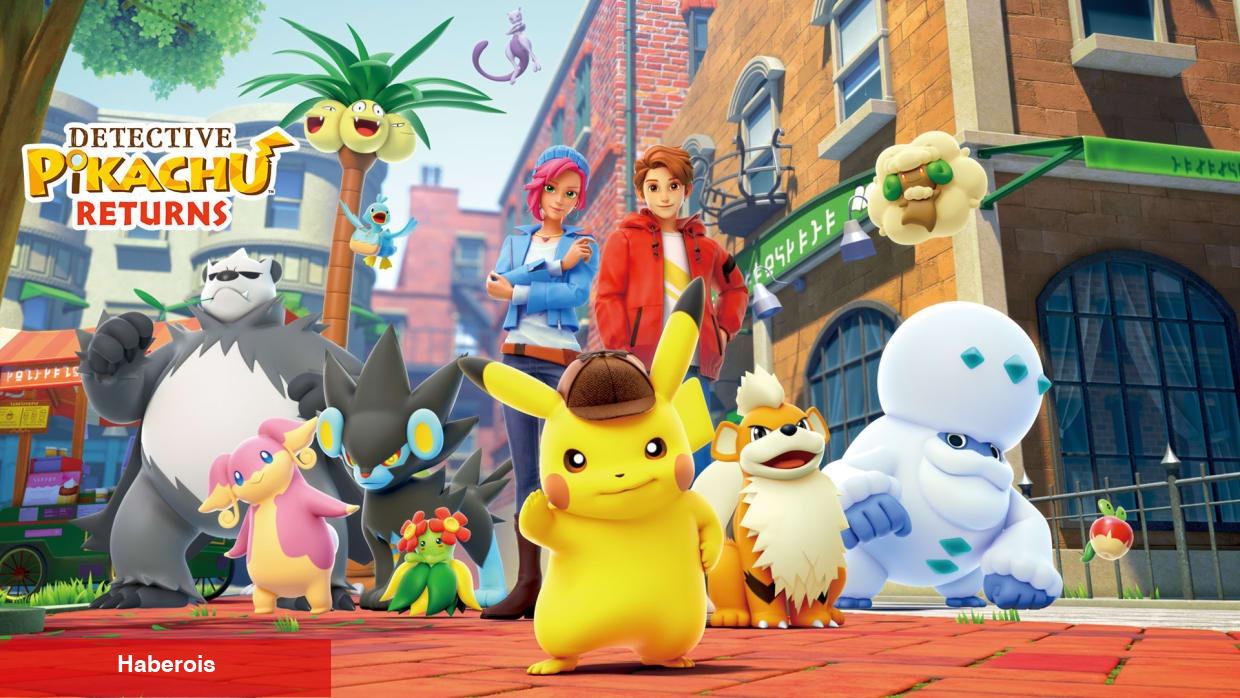 Switch Oyunu Detective Pikachu Returns için Yeni Fragman Yayınlandı