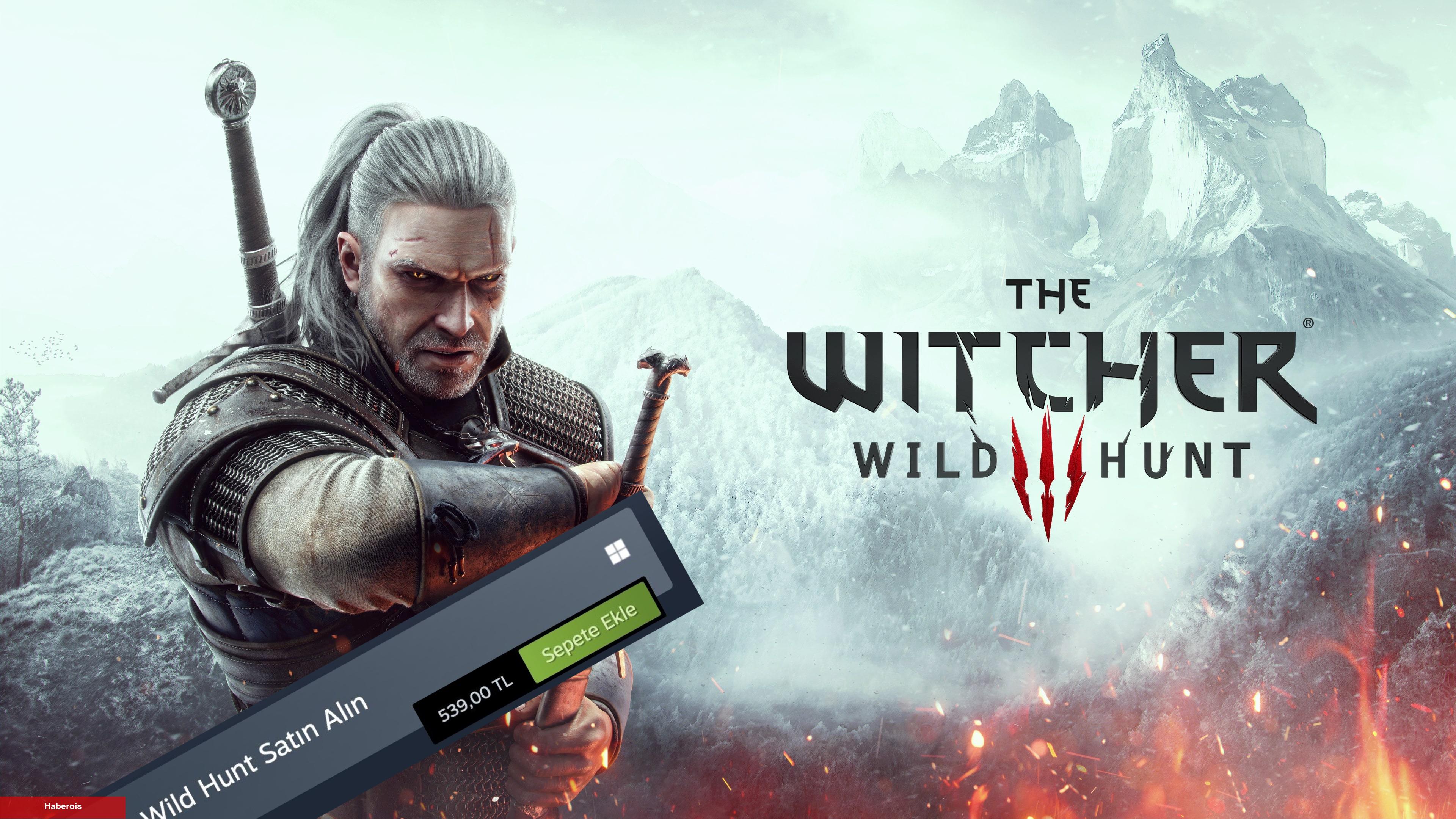 The Witcher 3: Wild Hunt Steam'de Bir Defa Daha Zamlandı