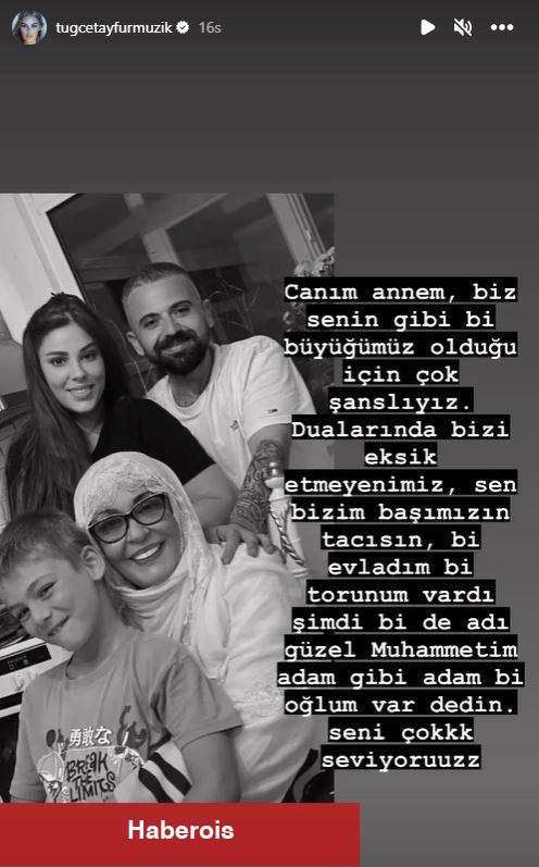 Tuğçe Tayfur'dan annesi Necla Nazır ile duygulandıran paylaşım! "Sen bizim başımızın..."