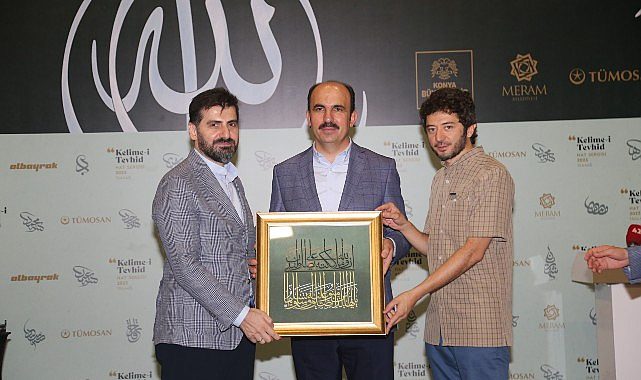 Türkiye'de kilometrelerce yol kat eden Kelime-i Tevhid Hat Sergisi yurt dışına hazırlanıyor - Haberois Türkiye'de kilometrelerce yol kat eden Kelime-i Tevhid Hat Sergisi yurt dışına hazırlanıyor