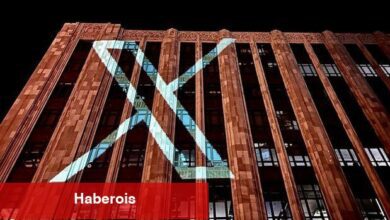 Twitter genel merkezindeki "X" logosu, şikayetler üzerine kaldırıldı