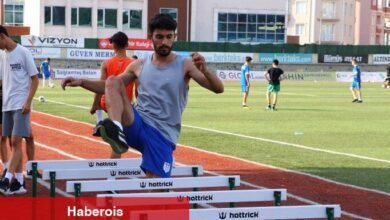 Ulusal atlet Batuhan Çakır, olimpiyat kotası için çalışıyor