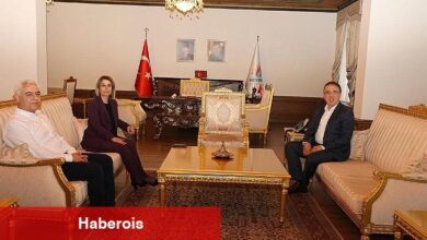 Vali Becel'den Belediye Başkanı Savrana'a Veda Ziyareti