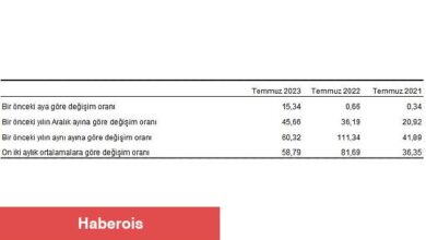 Yurt Dışı Üretici Fiyat Endeksi (YD-ÜFE) yıllık yüzde 60,32, aylık yüzde 15,34 arttı