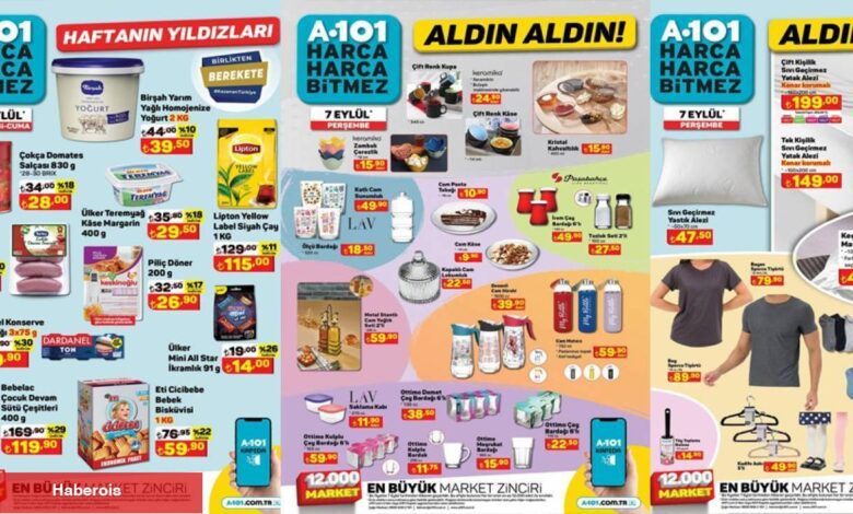A101 2 Eylül - 8 Eylül 2023 indirimli eserleri açıklandı! İndirim Günleri Başlıyor - Haberois A101 2 Eylül - 8 Eylül 2023 indirimli eserleri açıklandı! İndirim Günleri Başlıyor