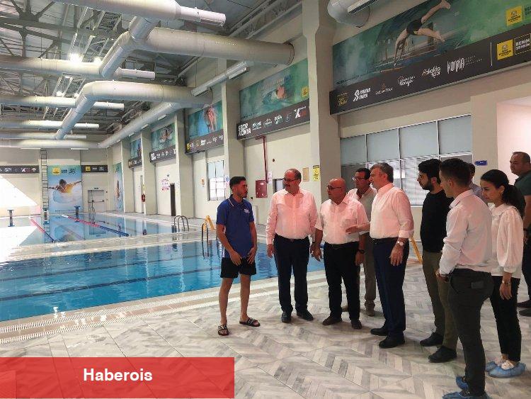 AK Partili Milletvekili Akyürek'ten Karapınar'a 'yarı olimpik' ziyaret
