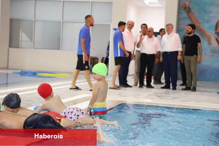 AK Partili Milletvekili Akyürek'ten Karapınar'a 'yarı olimpik' ziyaret