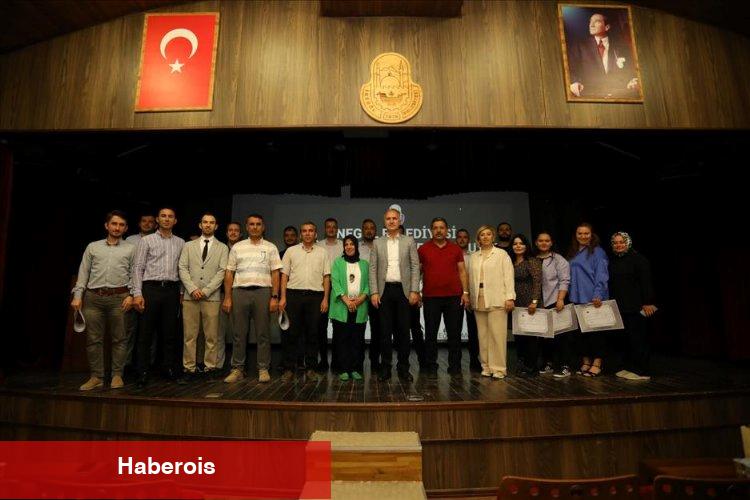 Bursa İnegöl'de hizmet içi eğitimde sertifikalandılar