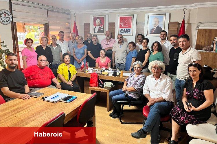 CHP Bursa Gemlik'te görev dağılımı yaptı