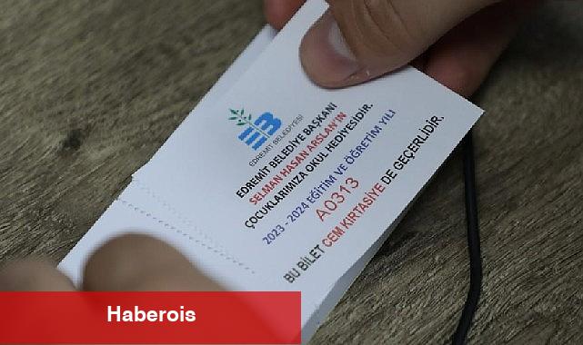 Edremit Belediyesi'nden Kırtasiye Yardımı - Haberois Edremit Belediyesi'nden Kırtasiye Yardımı