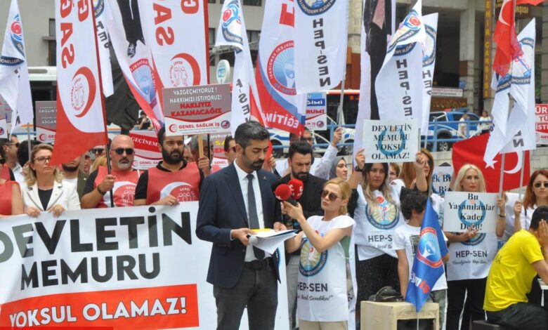HEP-SEN : “Memur Enflasyon Oranının 12 Puan Altında Kaldı” - Haberois HEP-SEN : “Memur Enflasyon Oranının 12 Puan Altında Kaldı”