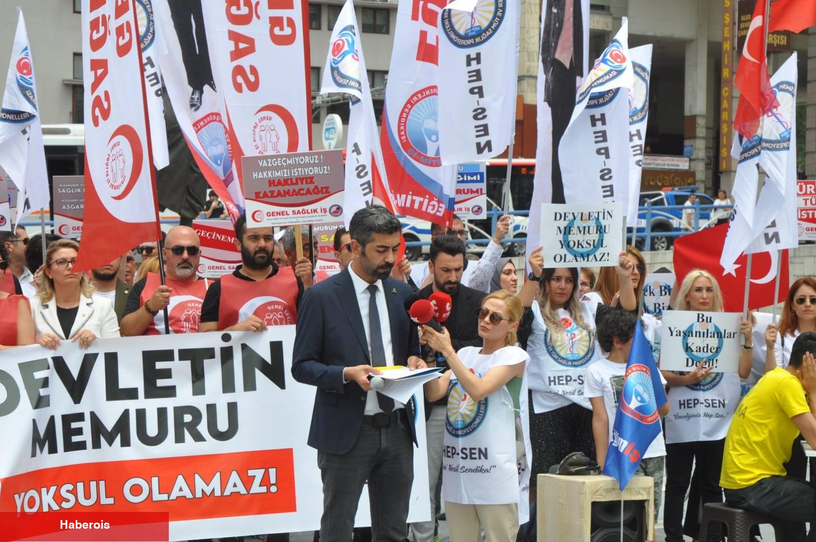 HEP-SEN : “Memur Enflasyon Oranının 12 Puan Altında Kaldı”