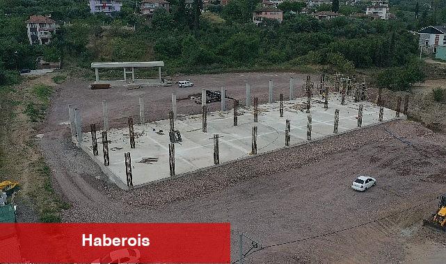 Karamürsel Terminal Binası tam yol ilerliyor - Haberois Karamürsel Terminal Binası tam yol ilerliyor