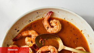 Karides Scampi'yi seviyor musun? Bu Gül Özlü Twist'i deneyin.