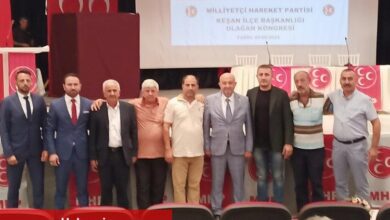 Keşan MHP’de Adnan İnan güven tazeledi