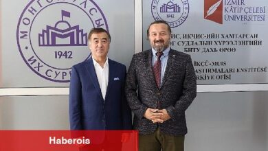 Moğolistan Büyükelçisinden İKÇÜ'ye Ziyaret
