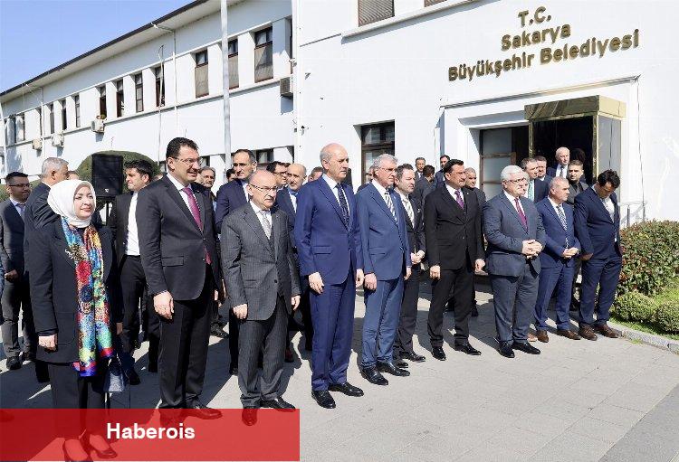 TBMM Başkanı Kurtulmuş'tan Başkan Yüce’ye ziyaret