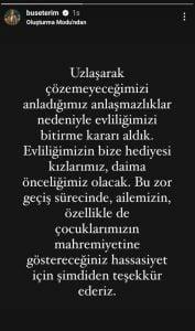 10 yıllık evliliği tek celsede bitti! ”Kızlarımız sürekli önceliğimiz olacak”