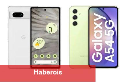 2024'ün en uygun bütçe dostu telefonları; Galaxy A55 5G ve Pixel 7a karşılaştırması - Haberois 2024'ün en uygun bütçe dostu telefonları; Galaxy A55 5G ve Pixel 7a karşılaştırması