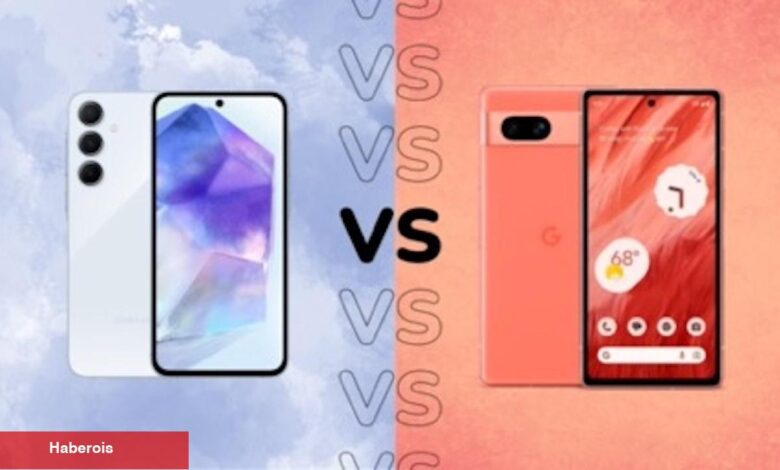 2024'ün en uygun bütçe dostu telefonları; Galaxy A55 5G ve Pixel 7a karşılaştırması - Haberois 2024'ün en uygun bütçe dostu telefonları; Galaxy A55 5G ve Pixel 7a karşılaştırması