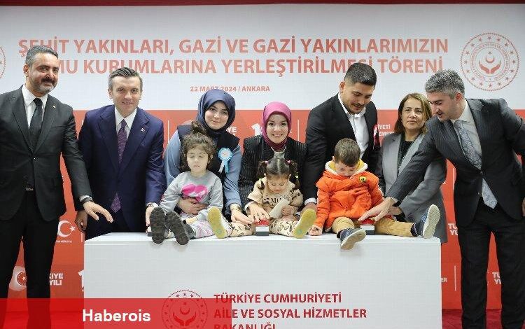 591 şehit ve gazi yakını daha kamuya yerleşti - Haberois 591 şehit ve gazi yakını daha kamuya yerleşti