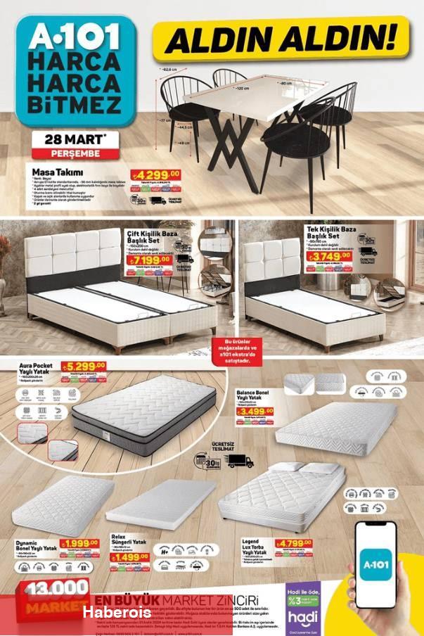 A101 23 - 29 Mart 2024 indirimli eserleri açıklandı! İndirim Günleri Başlıyor