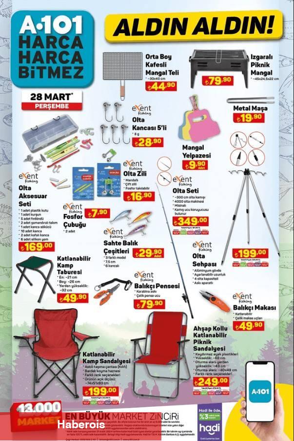 A101 23 - 29 Mart 2024 indirimli eserleri açıklandı! İndirim Günleri Başlıyor