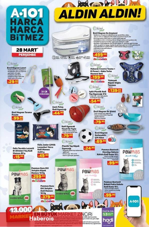 A101 23 - 29 Mart 2024 indirimli eserleri açıklandı! İndirim Günleri Başlıyor