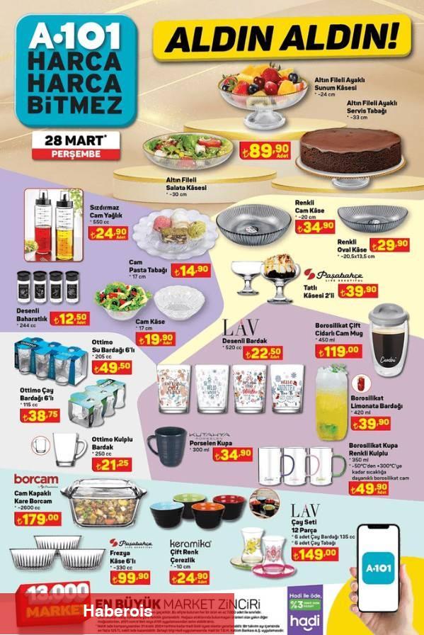 A101 23 - 29 Mart 2024 indirimli eserleri açıklandı! İndirim Günleri Başlıyor