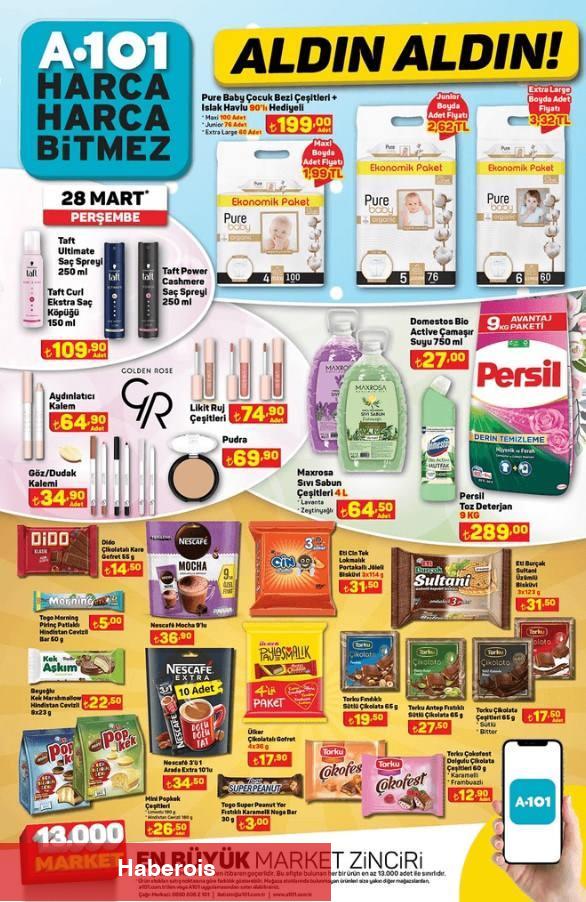 A101 23 - 29 Mart 2024 indirimli eserleri açıklandı! İndirim Günleri Başlıyor