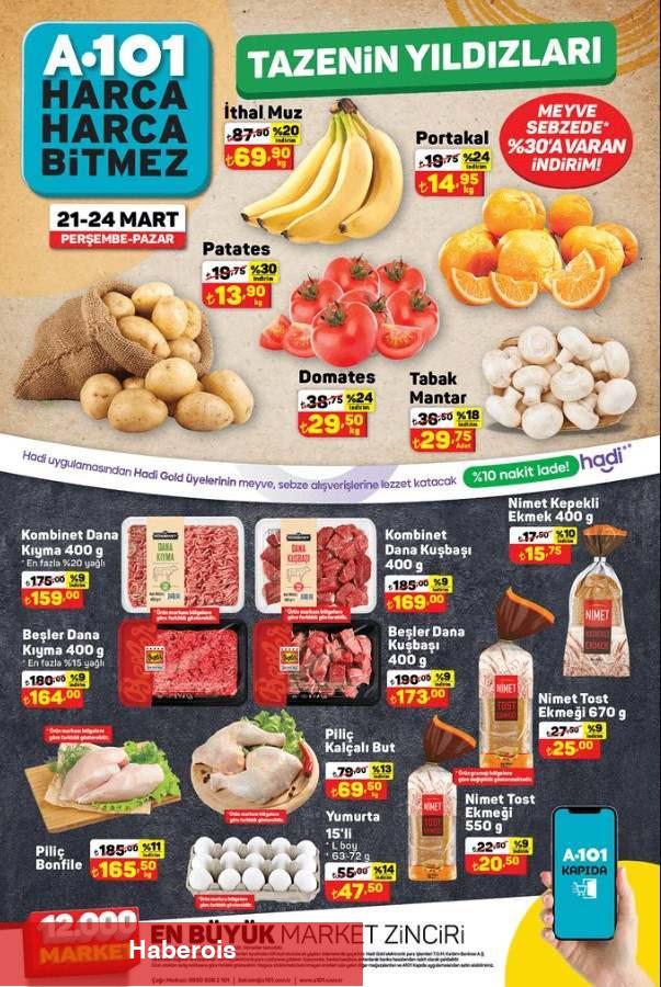A101 23 - 29 Mart 2024 indirimli eserleri açıklandı! İndirim Günleri Başlıyor