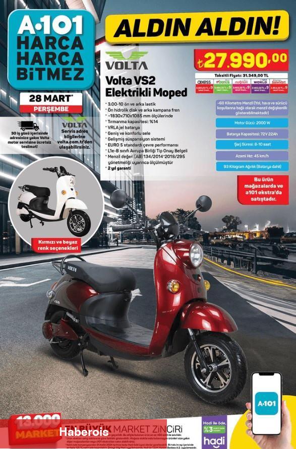 A101 23 - 29 Mart 2024 indirimli eserleri açıklandı! İndirim Günleri Başlıyor