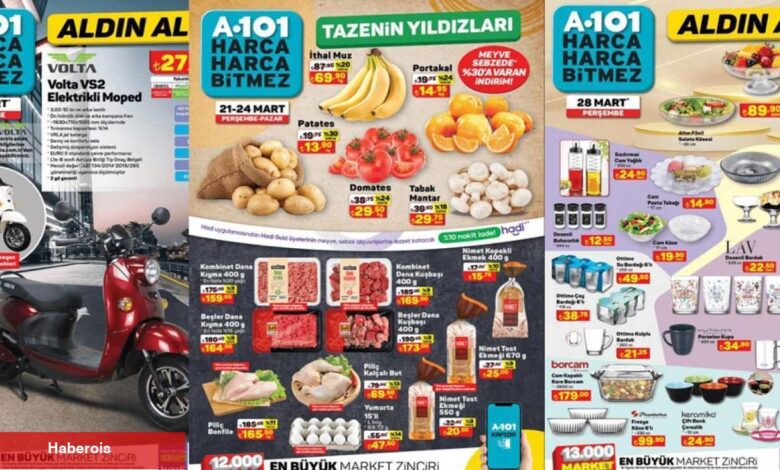 A101 23 - 29 Mart 2024 indirimli eserleri açıklandı! İndirim Günleri Başlıyor - Haberois A101 23 - 29 Mart 2024 indirimli eserleri açıklandı! İndirim Günleri Başlıyor